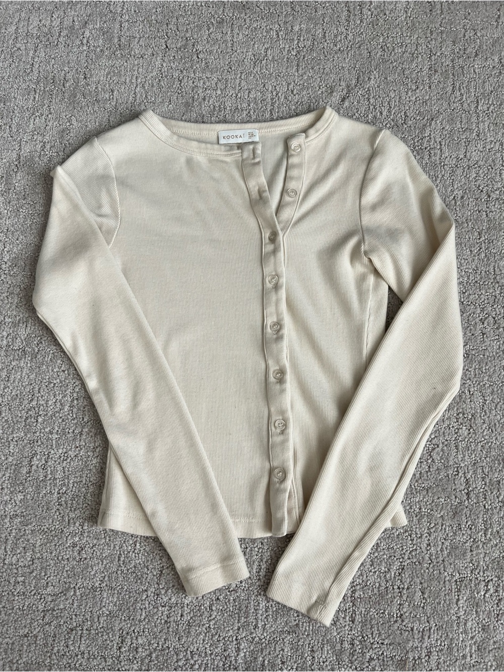 Kookai Bec long sleeve top